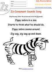 Consonant Sound Songs & Rhymes, Kids Phonics Consonants for Nursery